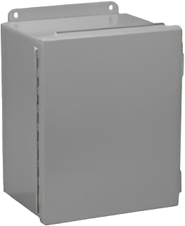 a close up of a box