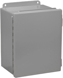 a close up of a box