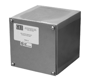 a close up of a box