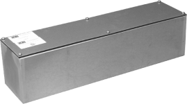 a close up of a box